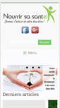 Mobile Screenshot of nourrirsasante.com